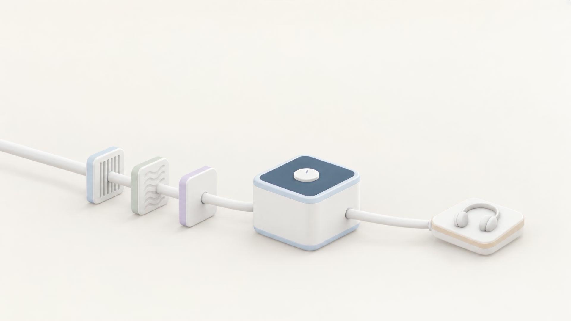 A voice travels the cable through the smooth third plate on its way to the engine and the caller’s headset.